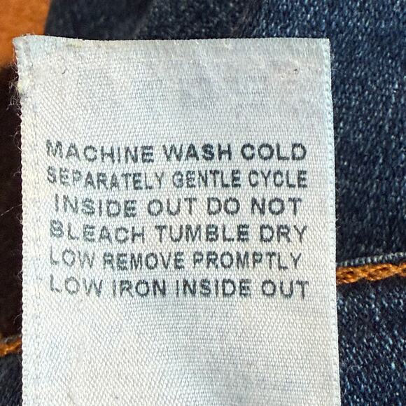 True Religion Geno Dk Blue Big Slim Denim Jeans Men's Size 40 x 24 - Picture 8 of 8